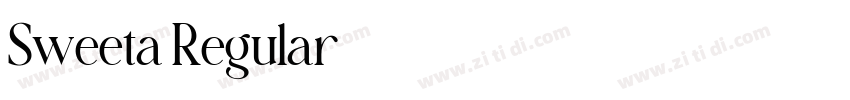 Sweeta Regular字体转换 Sweeta Regular字体转换